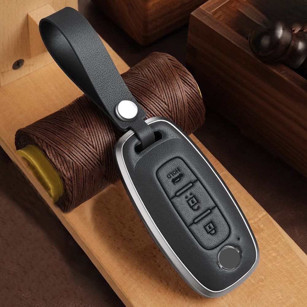 【日産】レザーメタリックスマートキーケース〔Bタイプ〕