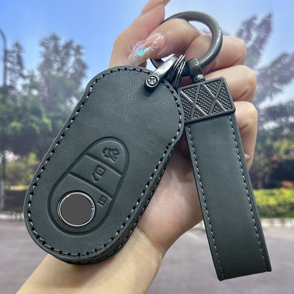 【ベンツ】レザーストラップスマートキーケース〔Aタイプ〕