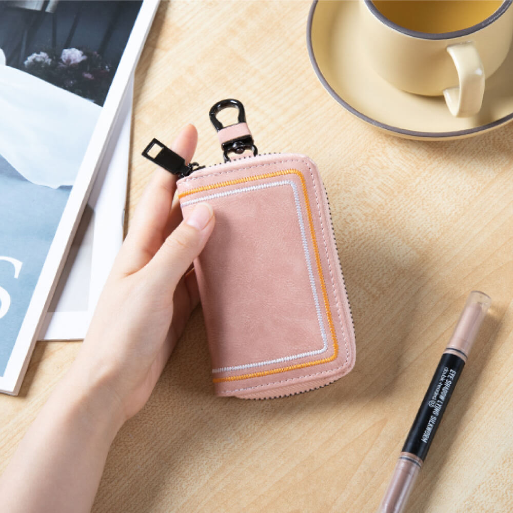 【全車種対応】カラビナ付きスマートキーケース