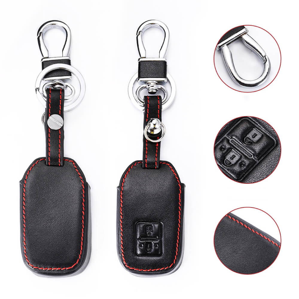 【スズキ】バックル付きレザースマートキーケース〔Bタイプ〕