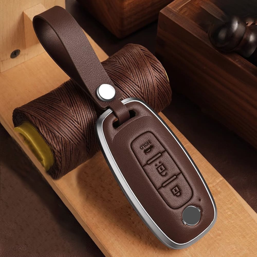 【日産】レザーメタリックスマートキーケース〔Bタイプ〕