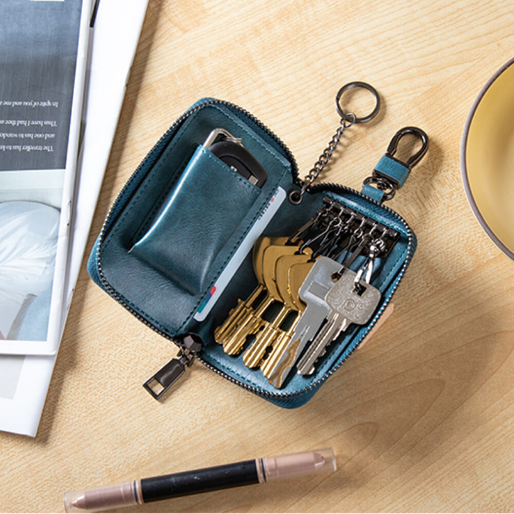 【全車種対応】カラビナ付きスマートキーケース