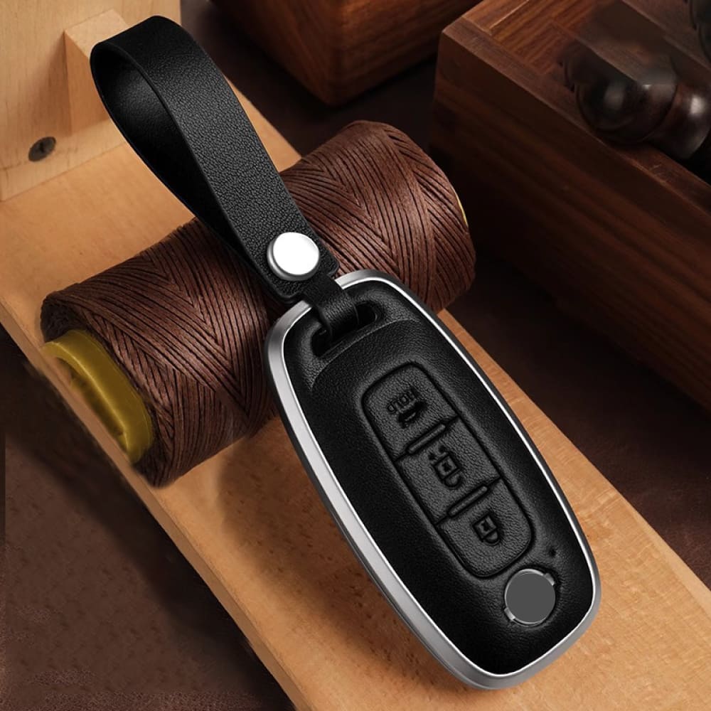 【日産】レザーメタリックスマートキーケース〔Bタイプ〕