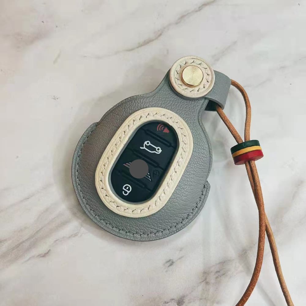 【MINI】くすみカラーレザースマートキーケース〔Aタイプ〕