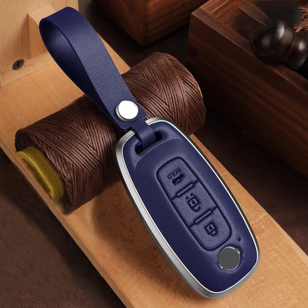 【日産】レザーメタリックスマートキーケース〔Bタイプ〕