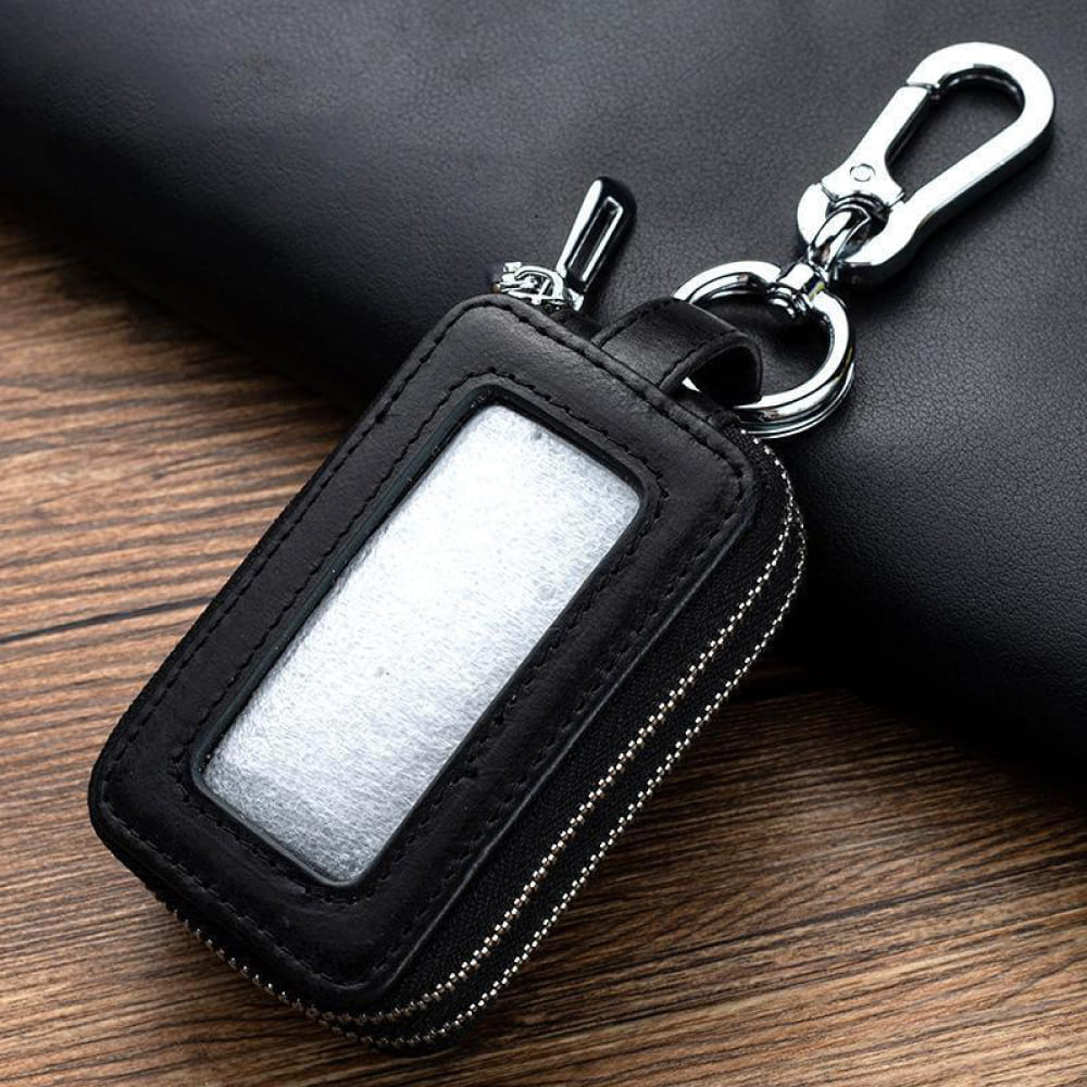 【全車種】2個収納レザースマートキーケース