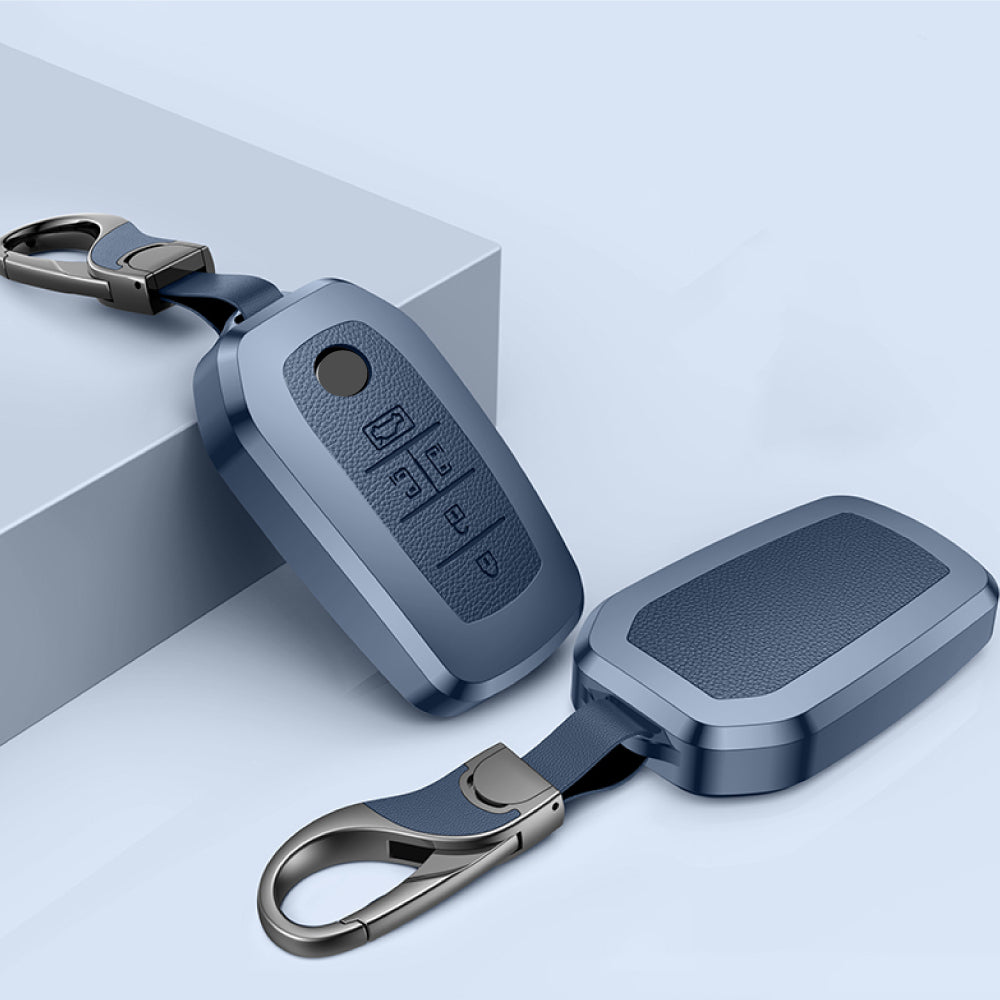 【トヨタ】メタリックスマートキーケース〔Eタイプ〕※キー背面が平面（フラット）のみ対応