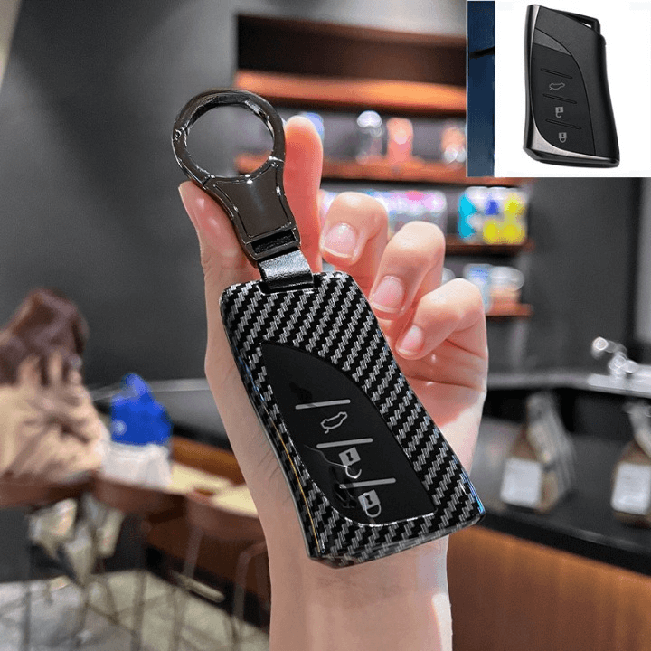 【レクサス】スポーティーカーボンキーケース〔Aタイプ〕