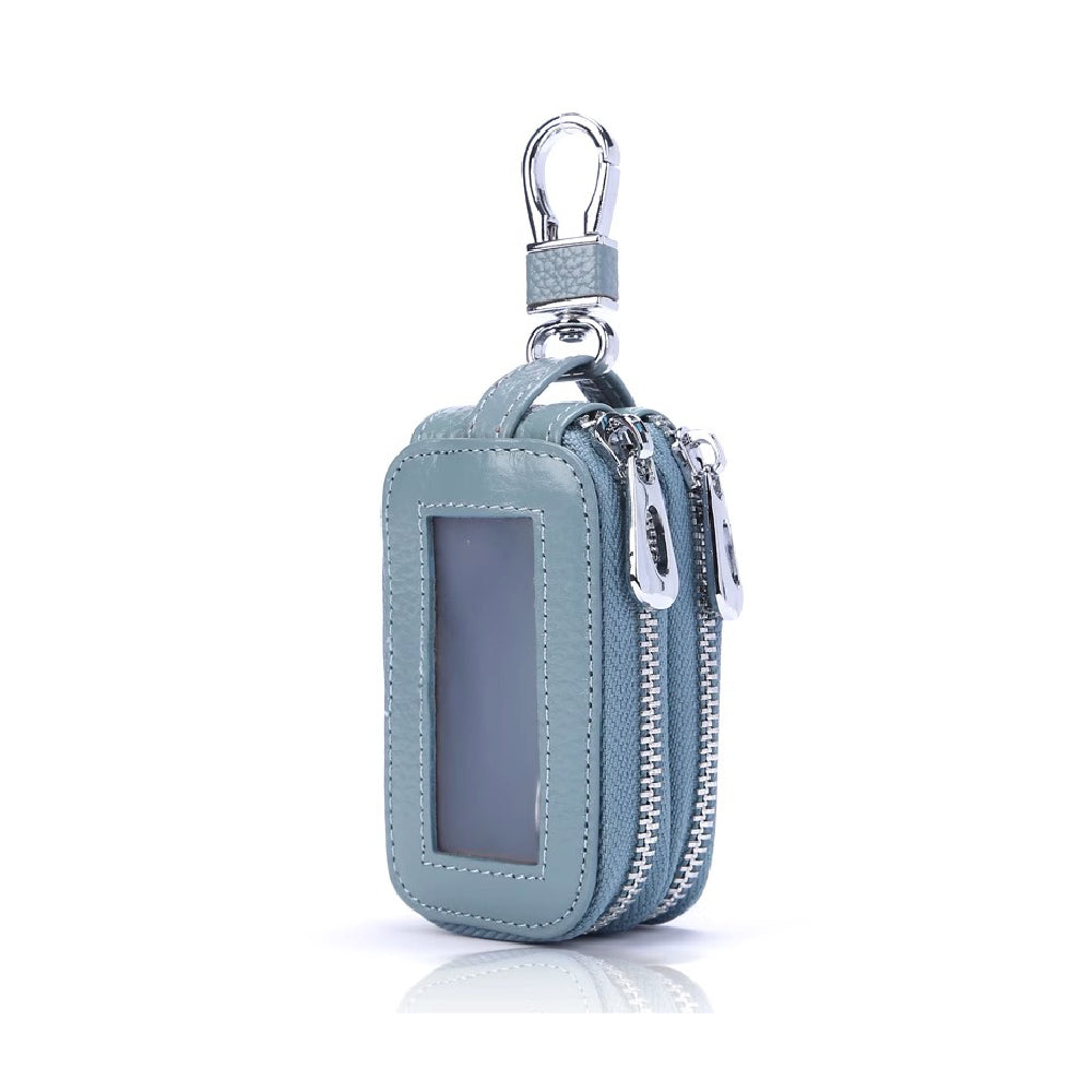 【全車種対応】2個収納ダブルジッパースマートキーケース