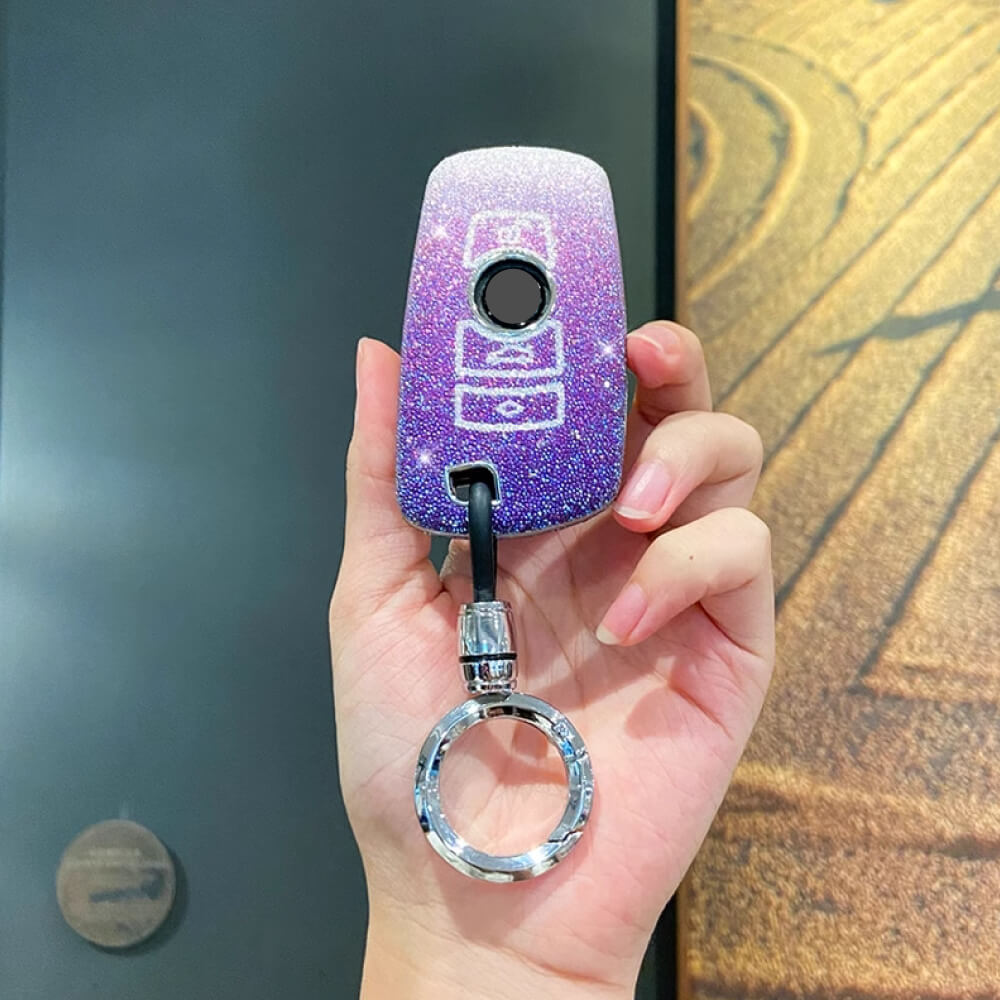 【BMW】グリッターグラデーションカラー アドバンストキーケース〔Bタイプ〕