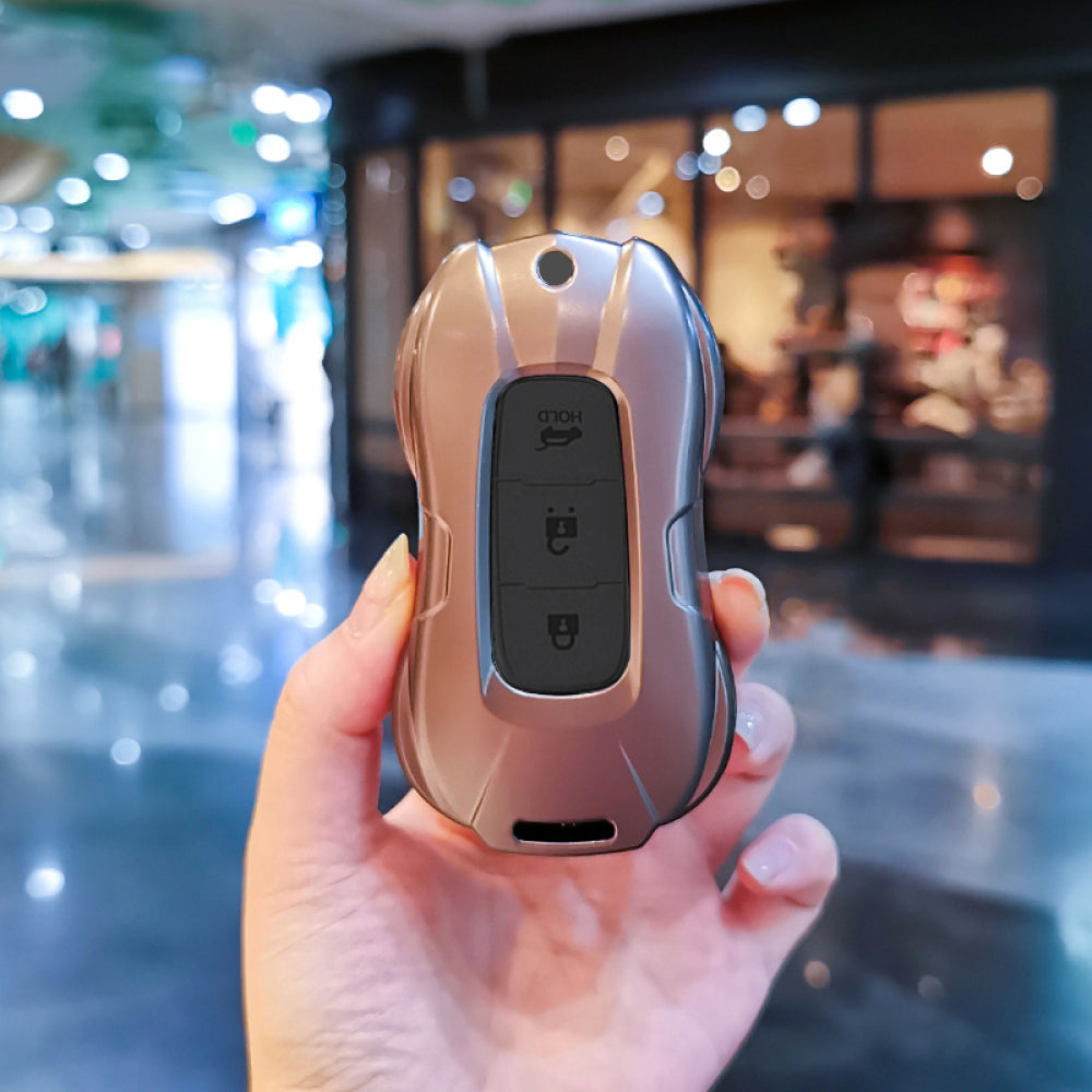 【日産】スポーツカー風メタリックキーケース〔Bタイプ〕