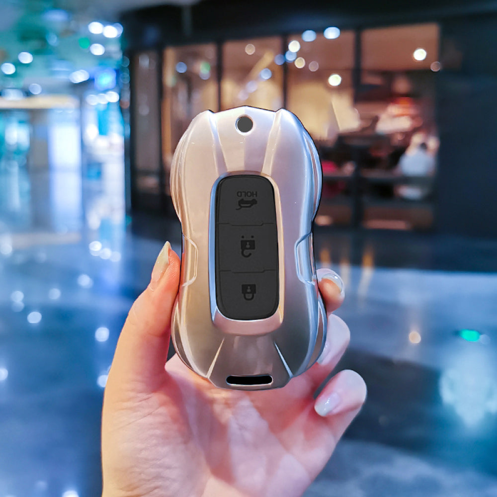 【日産】スポーツカー風メタリックキーケース〔Bタイプ〕