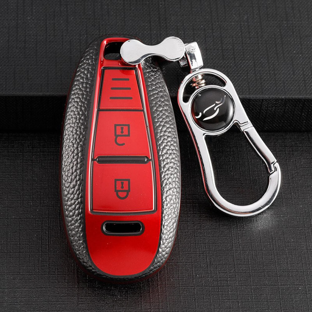 【スズキ】バックル付きTPUスマートキーケース〔Cタイプ〕