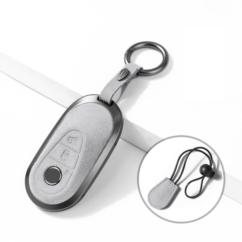 【ベンツ】スウェードメタリックスマートキーケース〔Aタイプ〕