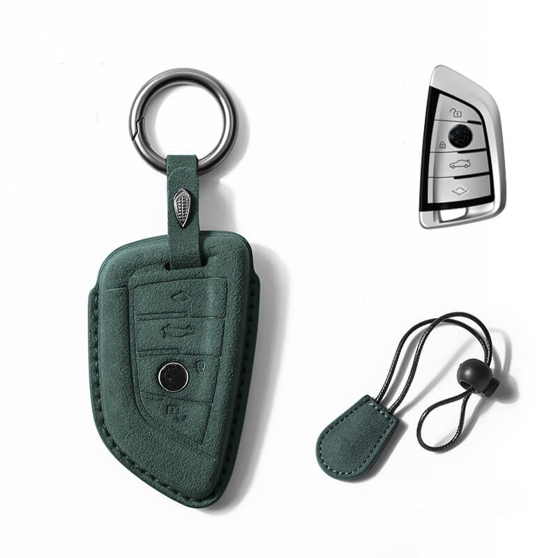 【BMW】キーリング付スウェードカラーアドバンストキーケース【3シリーズ Xシリーズ】