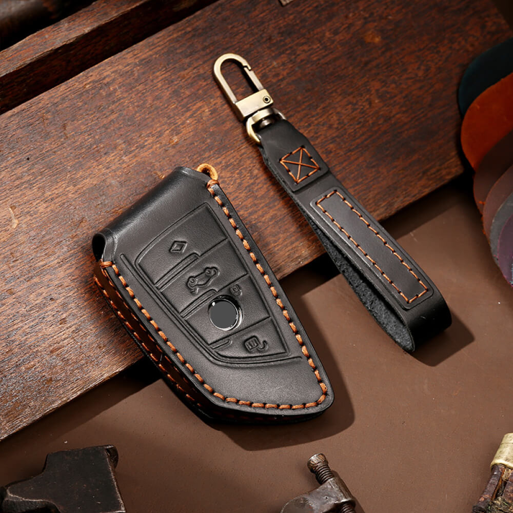 【BMW専用】シックカラーレザーキーケース〔Aタイプ〕