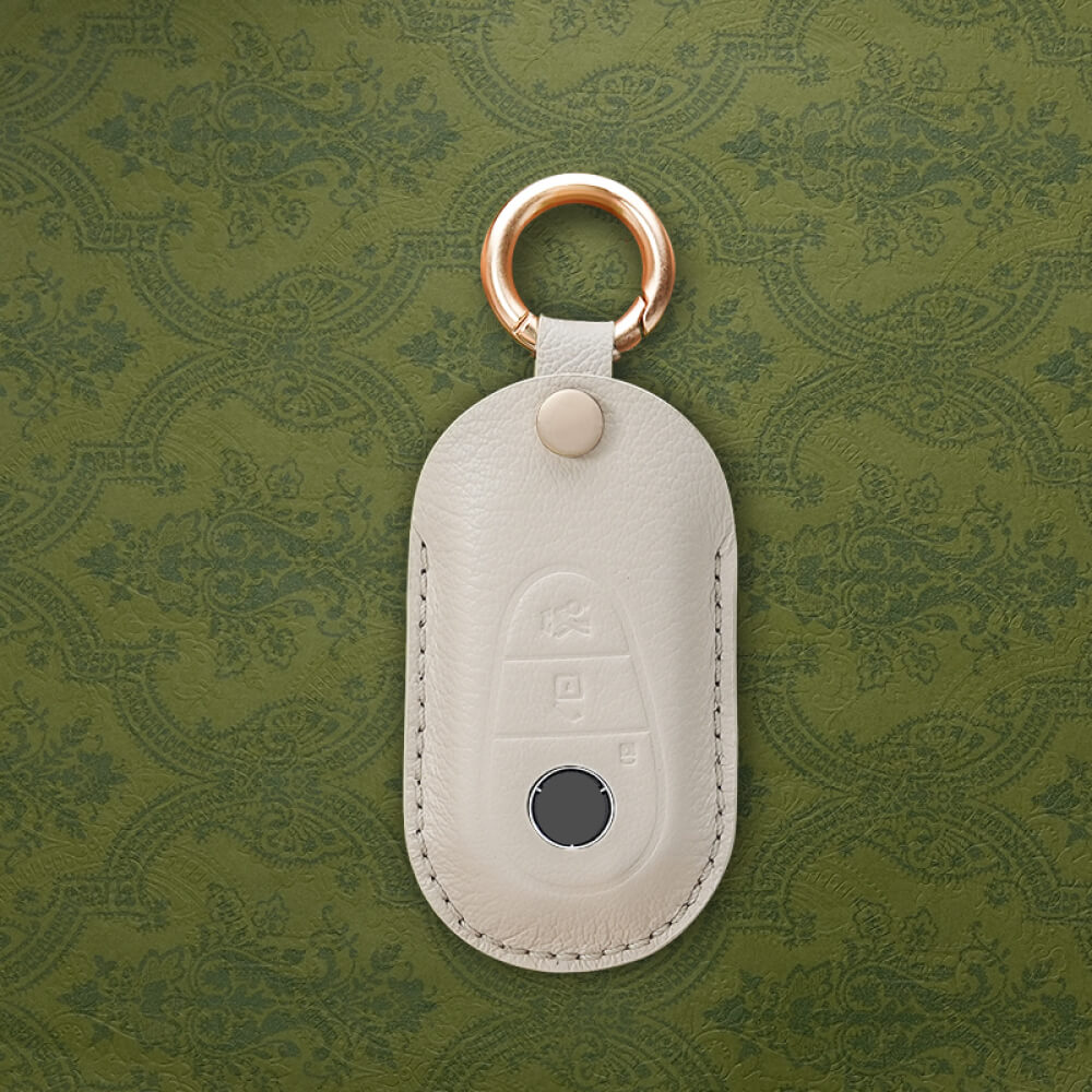 【ベンツ】キーリング付きレザーキーケース〔Aタイプ〕