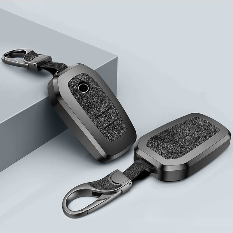 【トヨタ】メタリックスマートキーケース〔Eタイプ〕※キー背面が平面（フラット）のみ対応