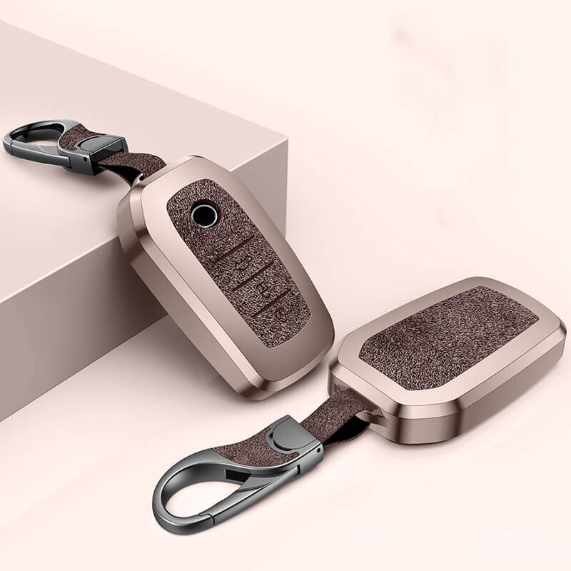 【トヨタ】メタリックスマートキーケース〔Eタイプ〕※キー背面が平面（フラット）のみ対応