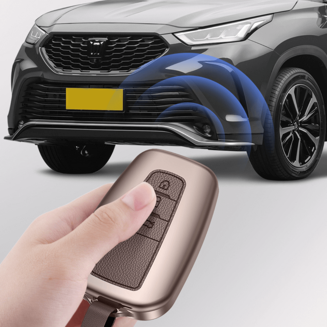 【トヨタ】ラウンドデザインマットカラーキーケース〔Fタイプ〕