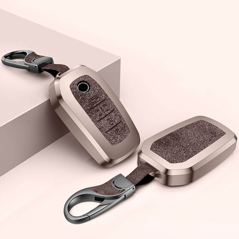 【トヨタ】メタリックスマートキーケース〔Eタイプ〕※キー背面が平面（フラット）のみ対応