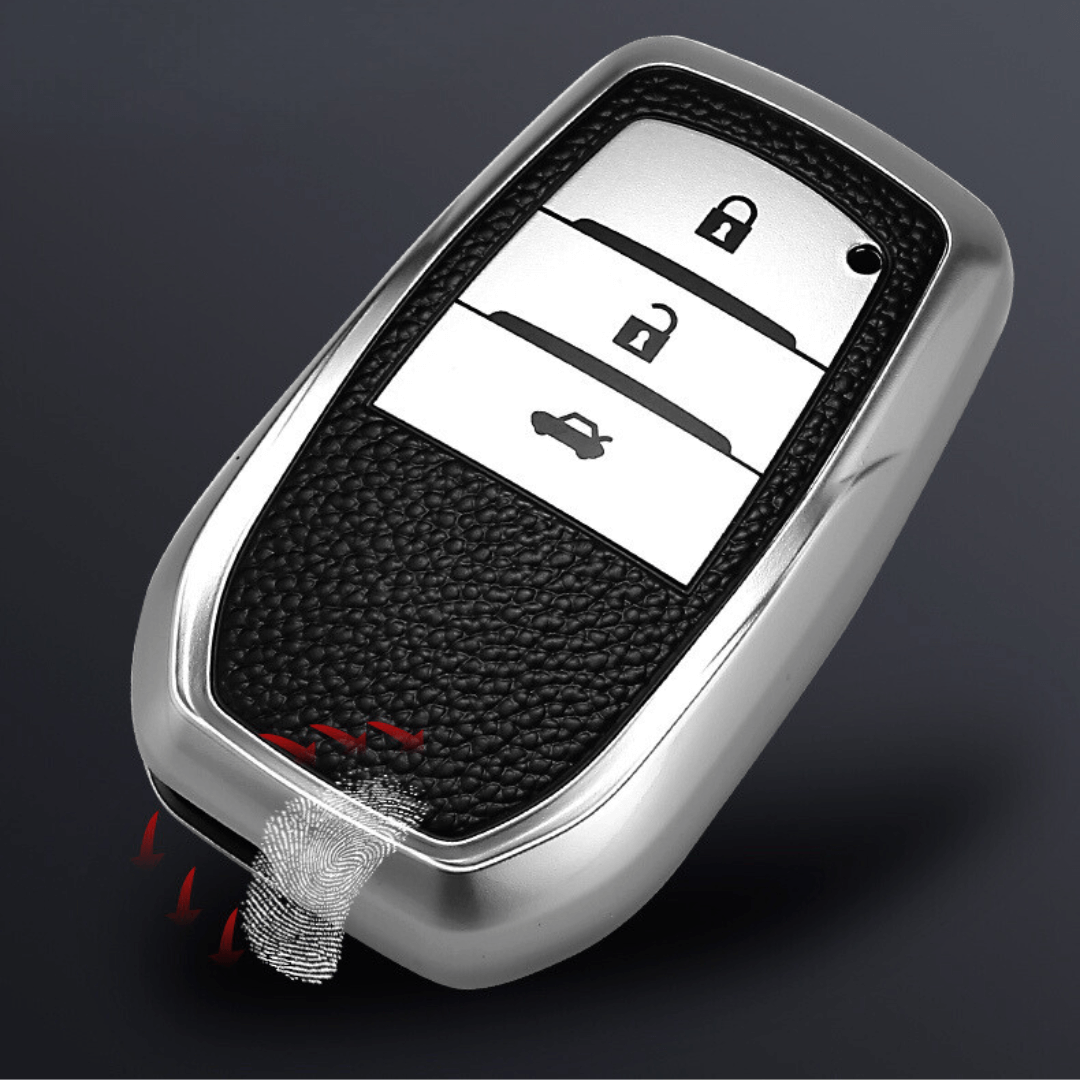 【トヨタ】バックル&ストラップ付きTPUスマートキーケース〔Eタイプ〕