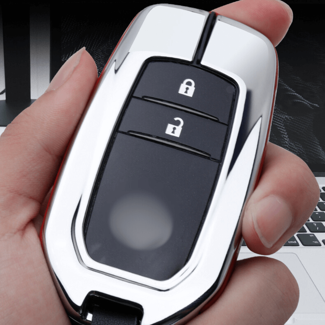 【トヨタ】前面メタルバックルスマートキーケース〔Eタイプ〕