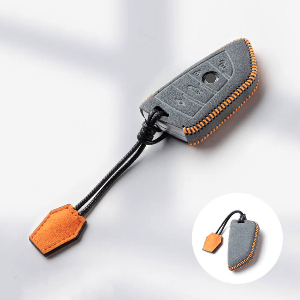 【BMW】スウェードステッチキーケース〔Aタイプ〕