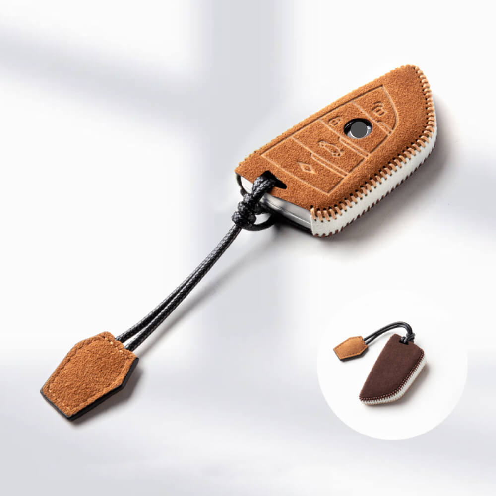 【BMW】スウェードステッチキーケース〔Aタイプ〕