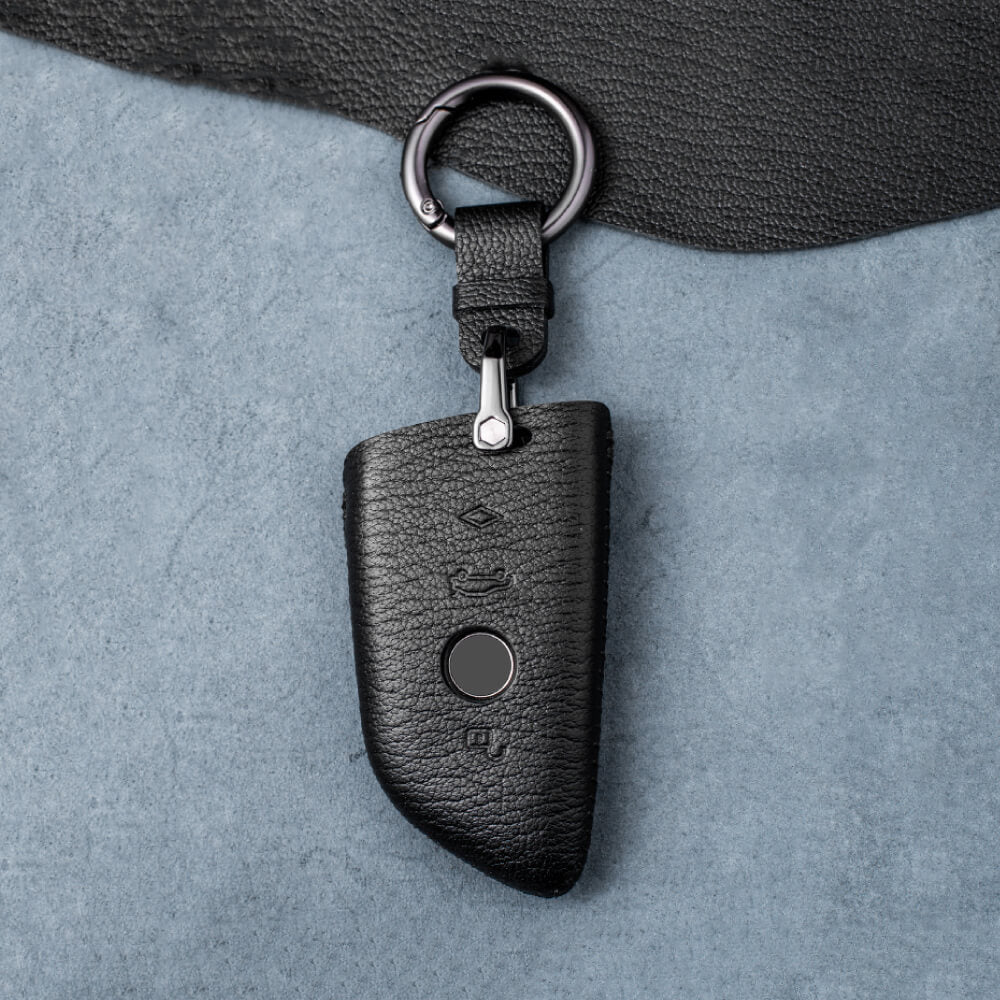 【BMW】キーリング付きレザーキーケース【3シリーズ Xシリーズ】