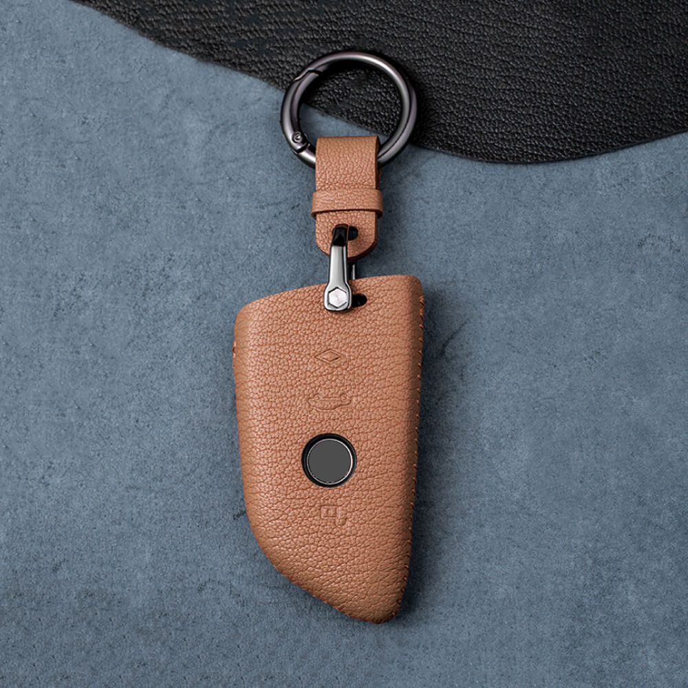 【BMW】キーリング付きレザーキーケース【3シリーズ Xシリーズ】