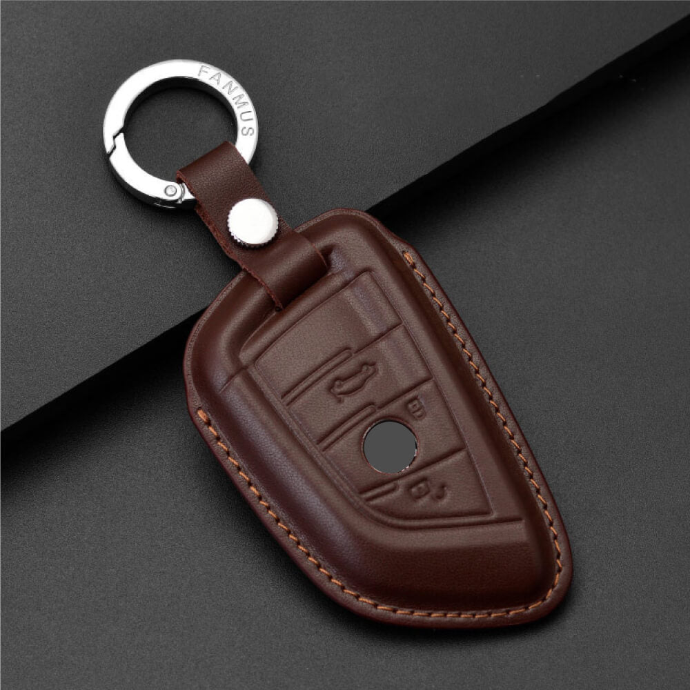 【BMW】シックカラーレザーキーケース〔Aタイプ〕