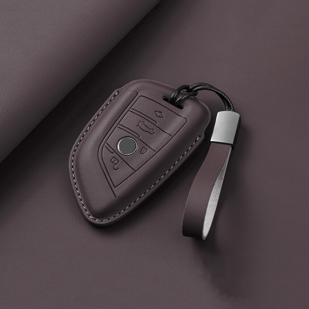 【BMW】ストラップ付きレザーキーケース〔Aタイプ〕