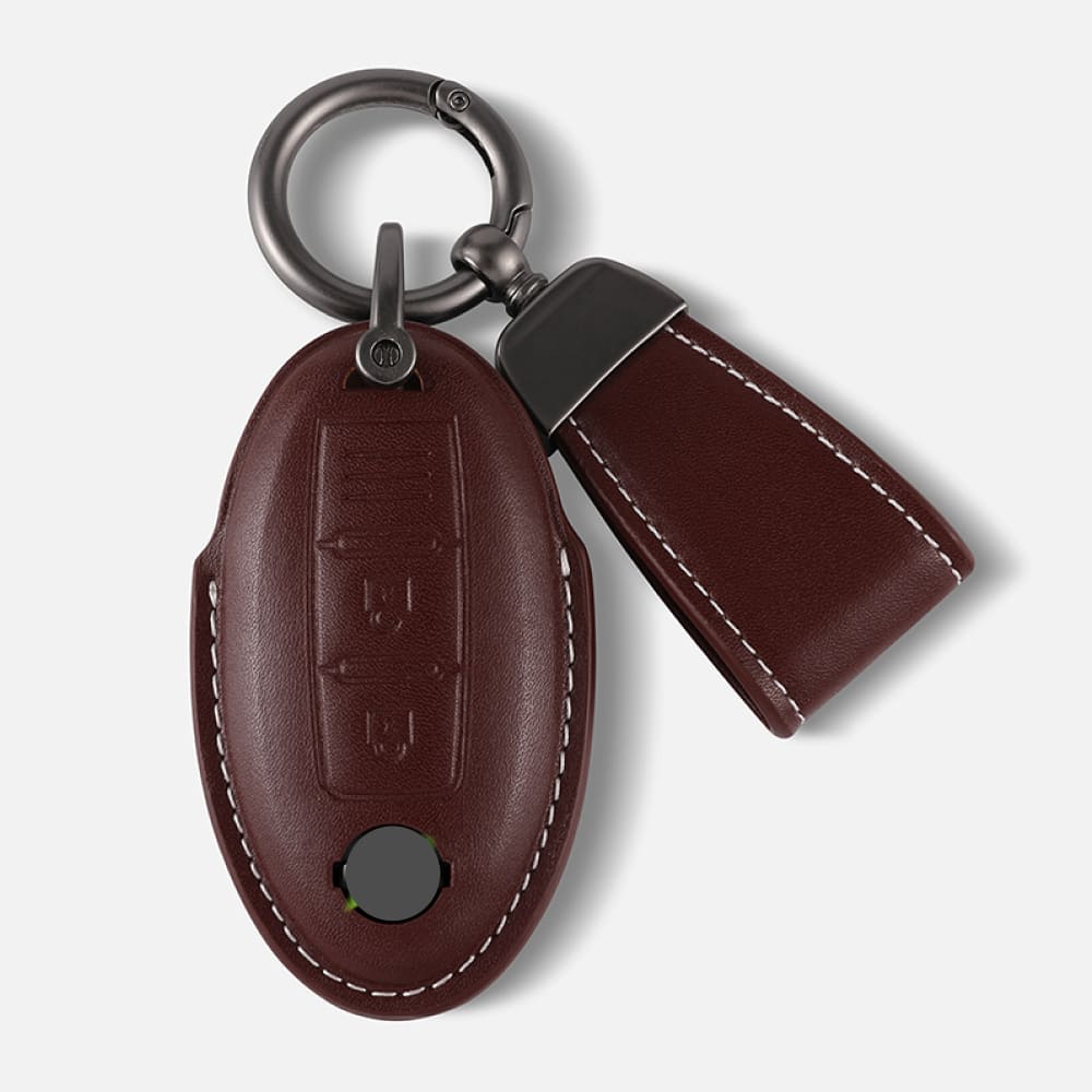 【日産】レザーストラップスマートキーケース〔Aタイプ〕