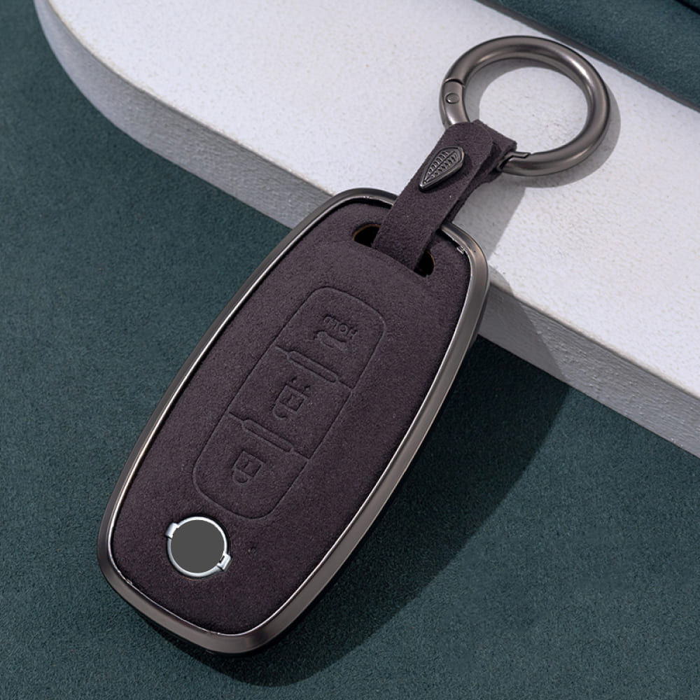 【日産】人気！メタリックスウェードスマートキーケース〔Bタイプ〕