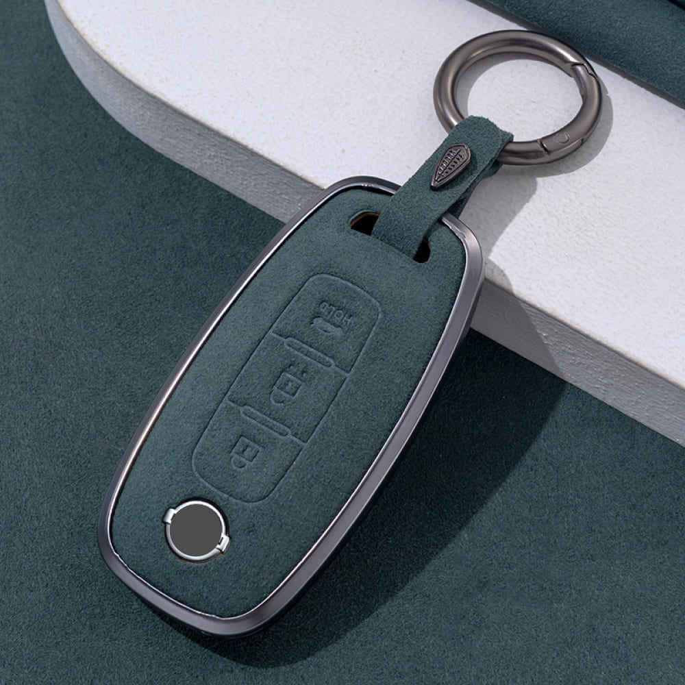 【日産】人気！メタリックスウェードスマートキーケース〔Bタイプ〕