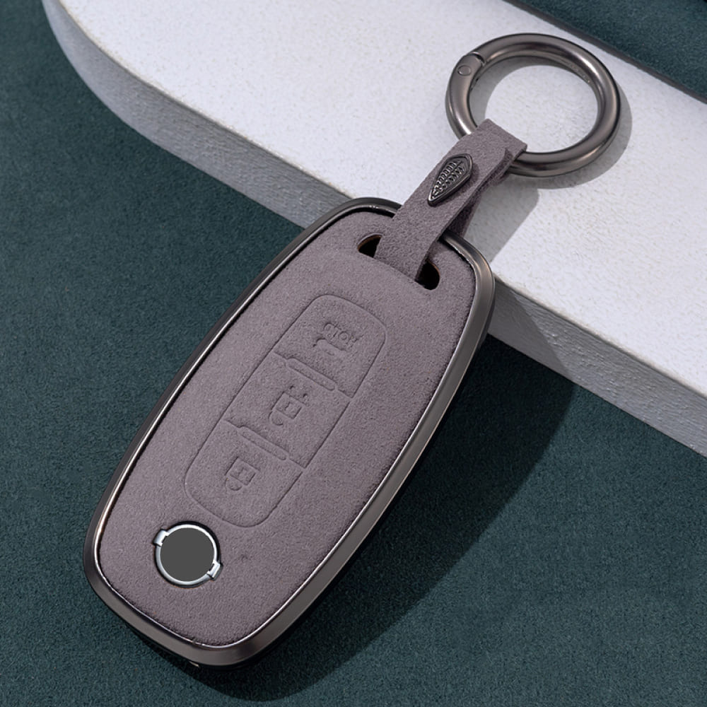 【日産】人気！メタリックスウェードスマートキーケース〔Bタイプ〕