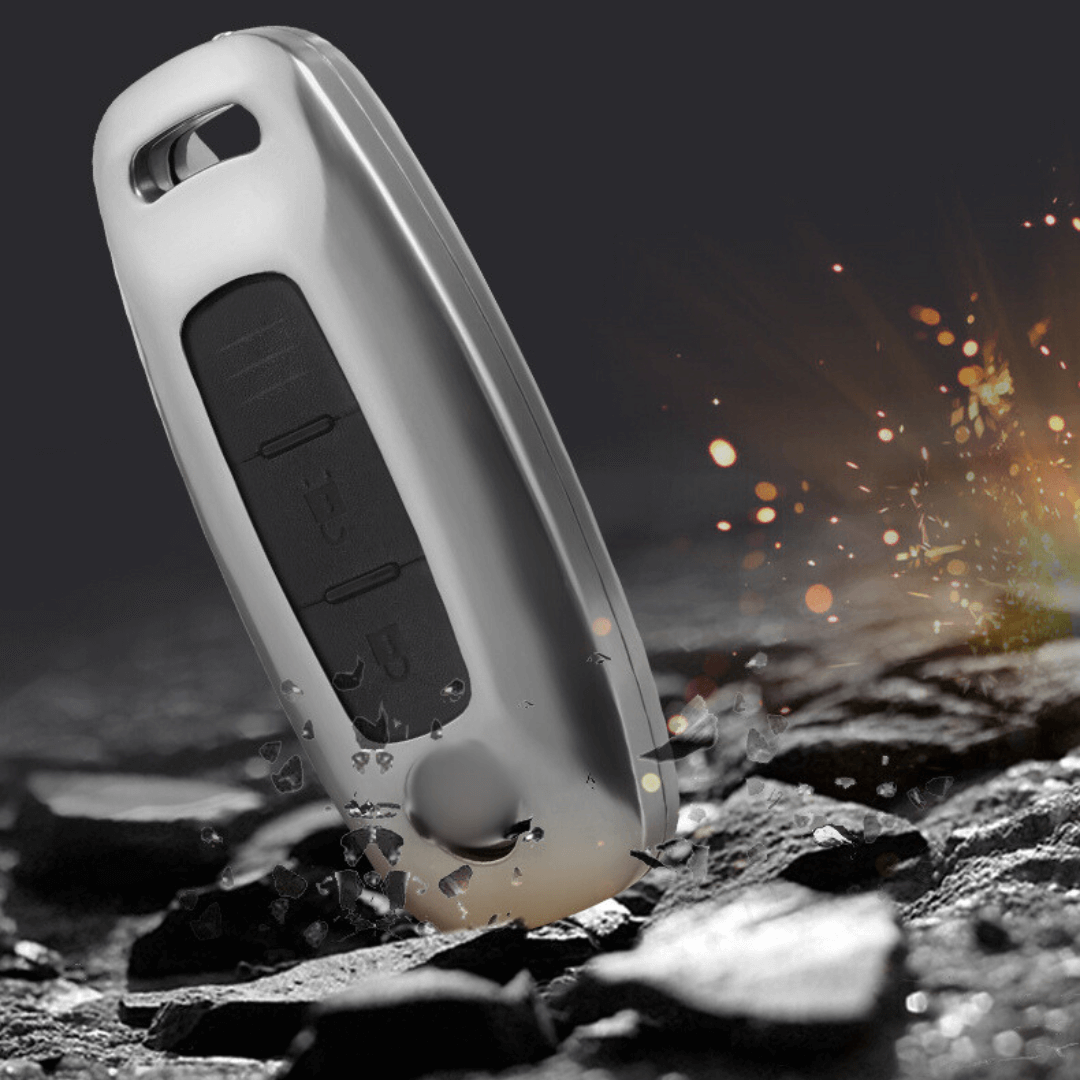 【日産】窓付きレザースマートキーケース〔Bタイプ〕