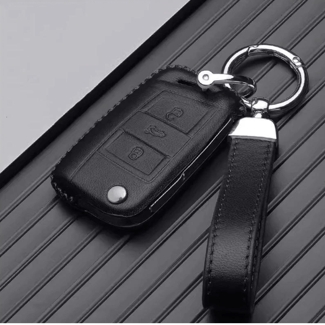 【フォルクスワーゲン】クラシカルデザインレザーキーケース Volkswagen〔Aタイプ〕