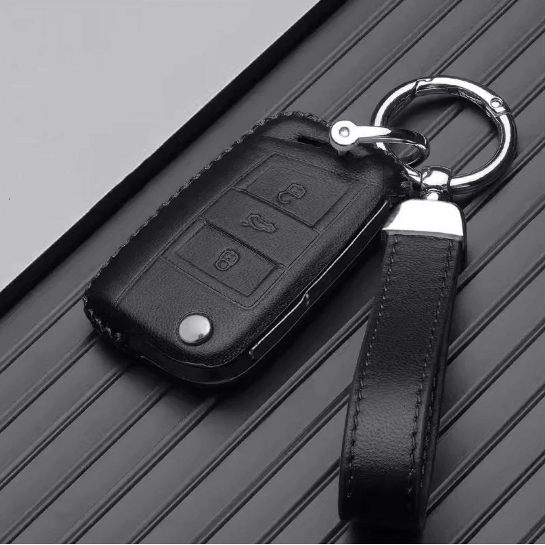 【フォルクスワーゲン】クラシカルデザインレザーキーケース Volkswagen〔Bタイプ〕