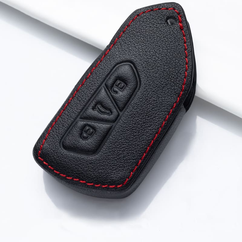 【フォルクスワーゲン】ダークカラーレザースマートキーケース Volkswagen〔Cタイプ〕