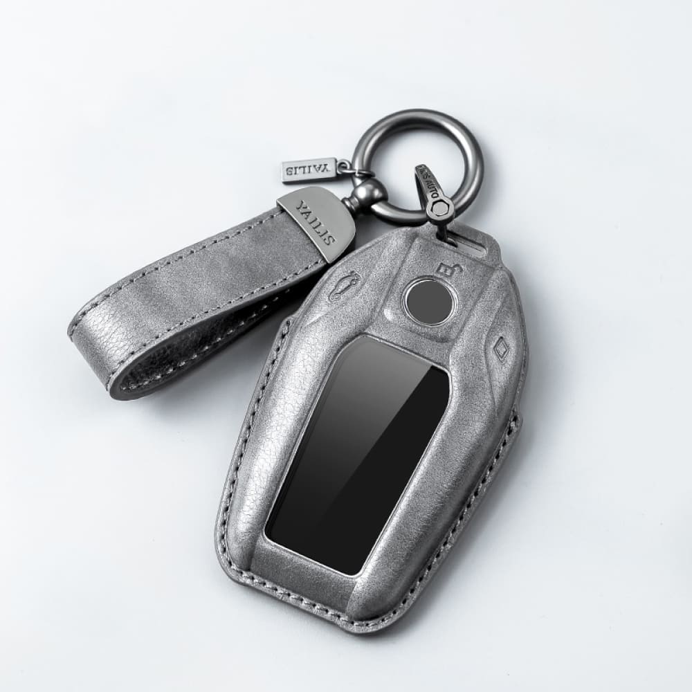 【BMW】ディスプレイ型クラシカルレザースマートキーケース〔Cタイプ〕