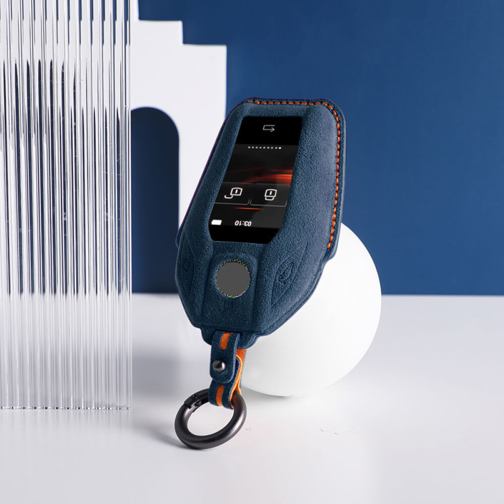 【BMW】ディスプレイ型スウェードキーケース〔Cタイプ〕