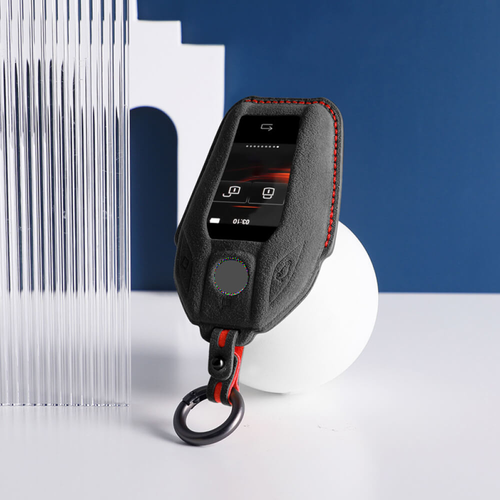 【BMW】ディスプレイ型スウェードキーケース〔Cタイプ〕