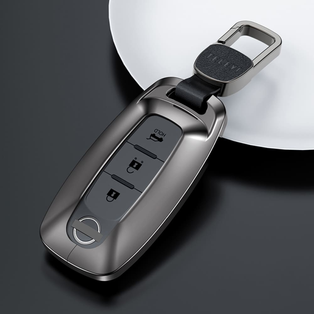 【日産】バックル付きメタリックスマートキーケース〔Bタイプ〕