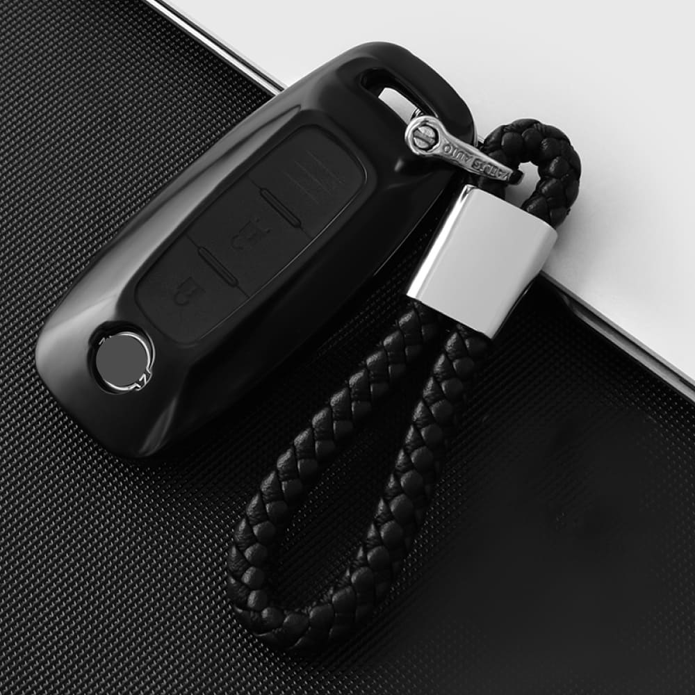 【日産】ストラップ付きメタリックカバーキーケース〔Bタイプ〕