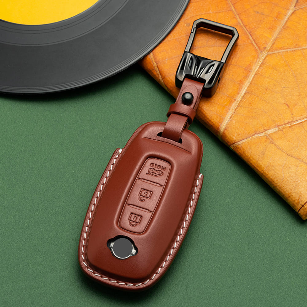 【日産】バックル付きレザースマートキーケース〔Bタイプ〕