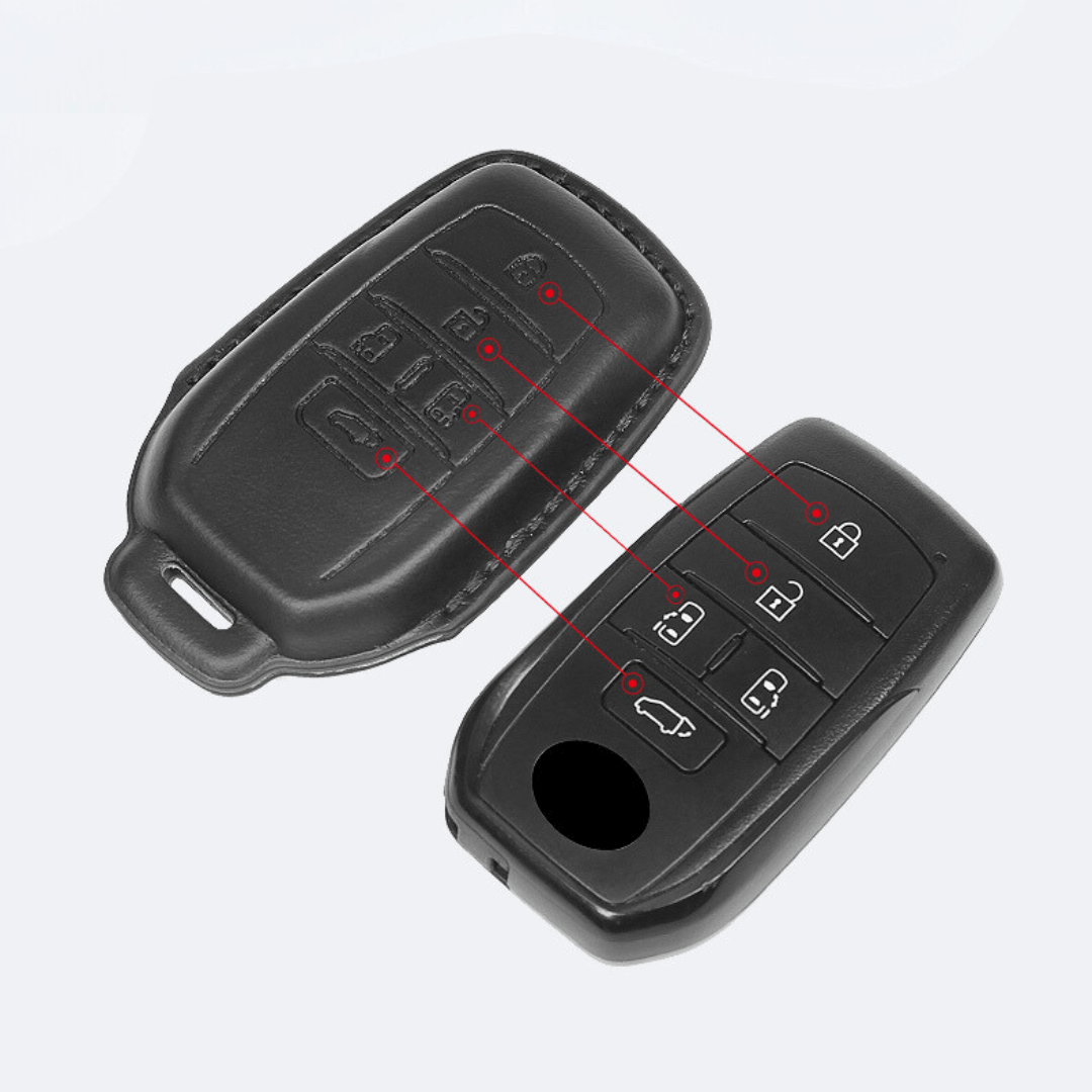 【トヨタ】レザースマートキーケース〔Eタイプ〕