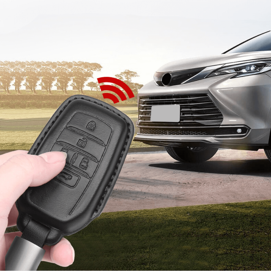 【トヨタ】レザースマートキーケース〔Eタイプ〕