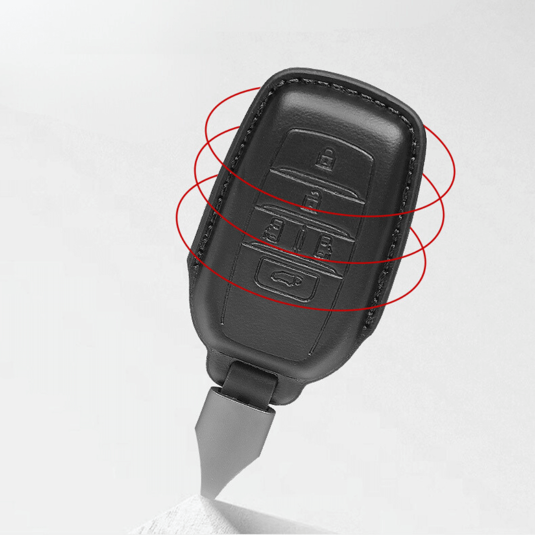 【トヨタ】レザースマートキーケース〔Eタイプ〕